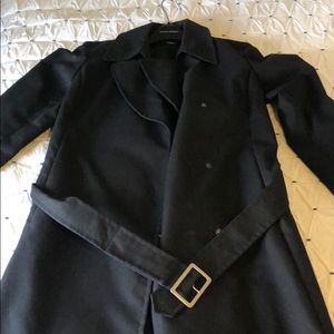 Like new! Black trench by Banana Republic